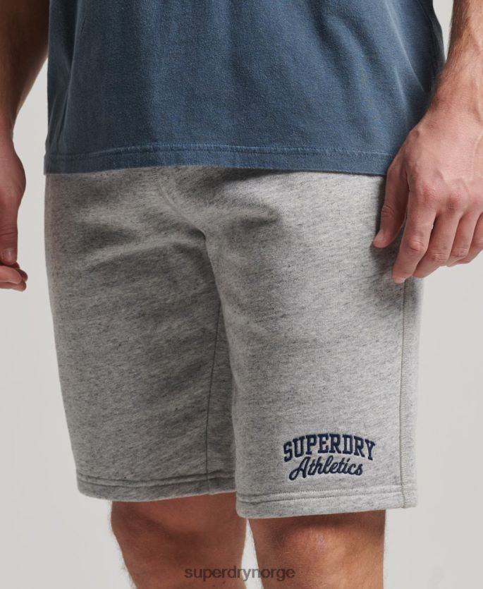 Superdry grå klær 86P46D94 vintage treningsshorts menn