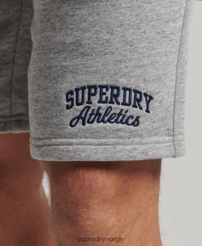 Superdry grå klær 86P46D94 vintage treningsshorts menn