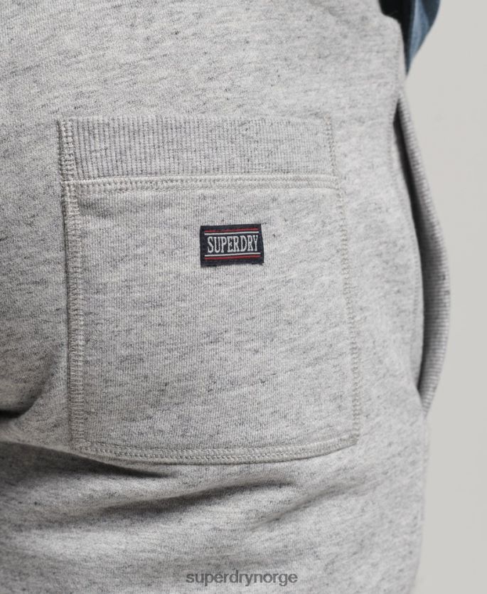Superdry grå klær 86P46D94 vintage treningsshorts menn