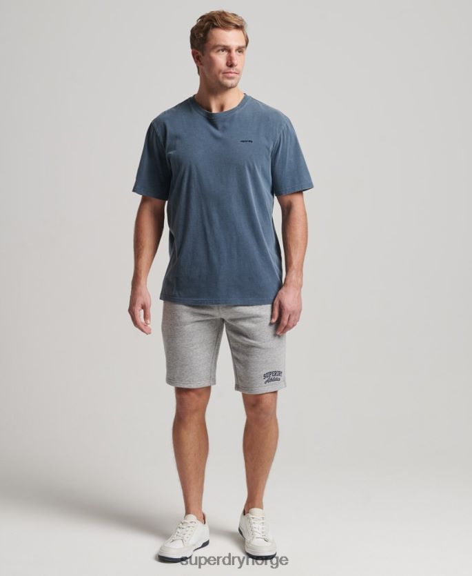 Superdry grå klær 86P46D94 vintage treningsshorts menn