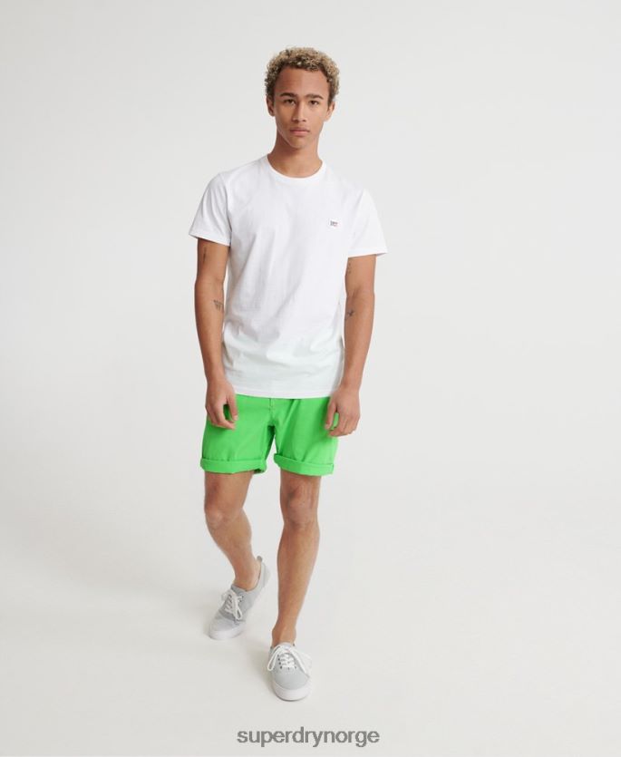 Superdry grønn klær 86P46D364 solbrente chino-shorts menn