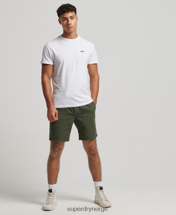 Superdry kaki klær 86P46D291 vintage overfarget shorts menn