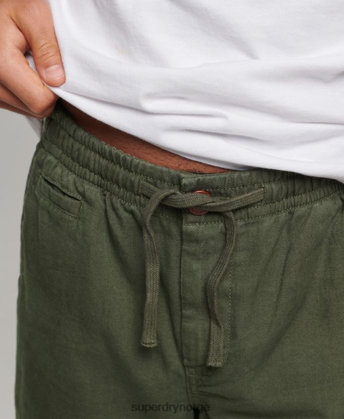 Superdry kaki klær 86P46D291 vintage overfarget shorts menn