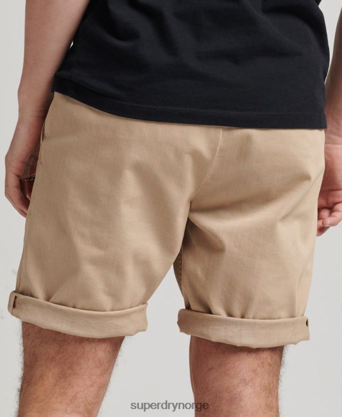 Superdry krem klær 86P46D307 vintage offiser chino-shorts menn