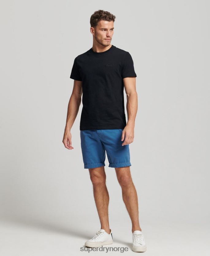 Superdry lyse blå klær 86P46D251 core chino-shorts menn