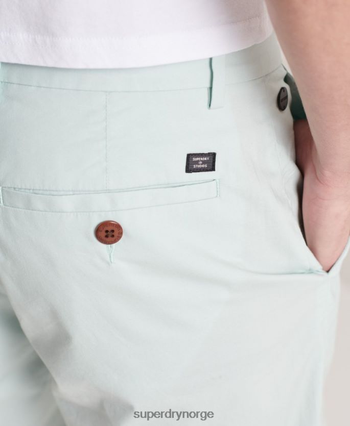 Superdry lyse blå klær 86P46D6494 papirvekts chino-shorts menn