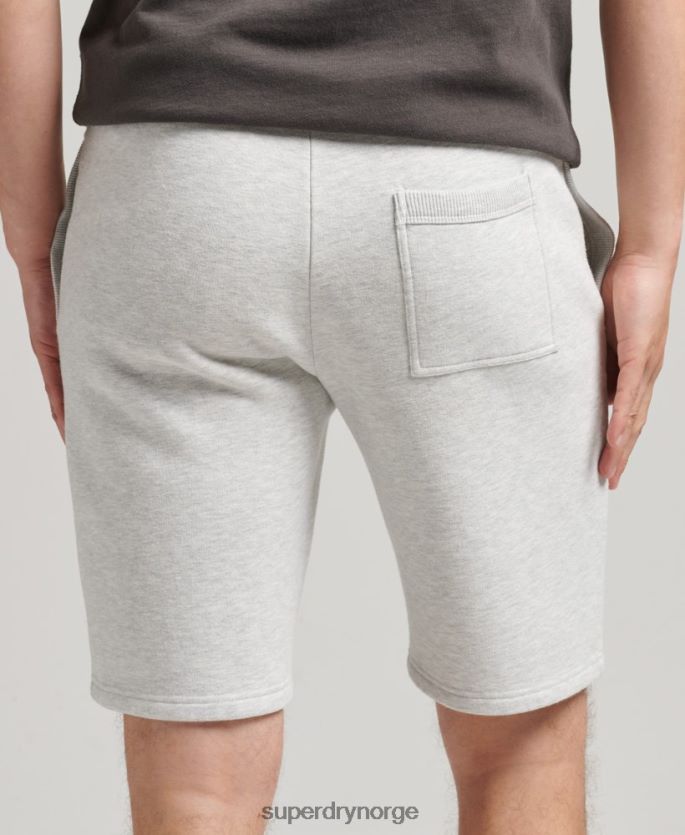 Superdry lysegrå klær 86P46D362 vintage atletisk shorts menn