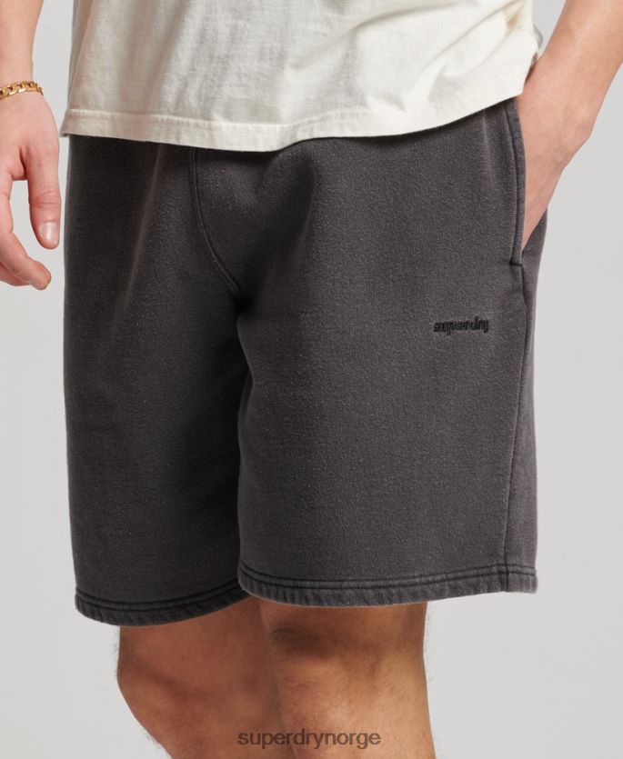 Superdry mørk grå klær 86P46D293 vintage mark shorts menn