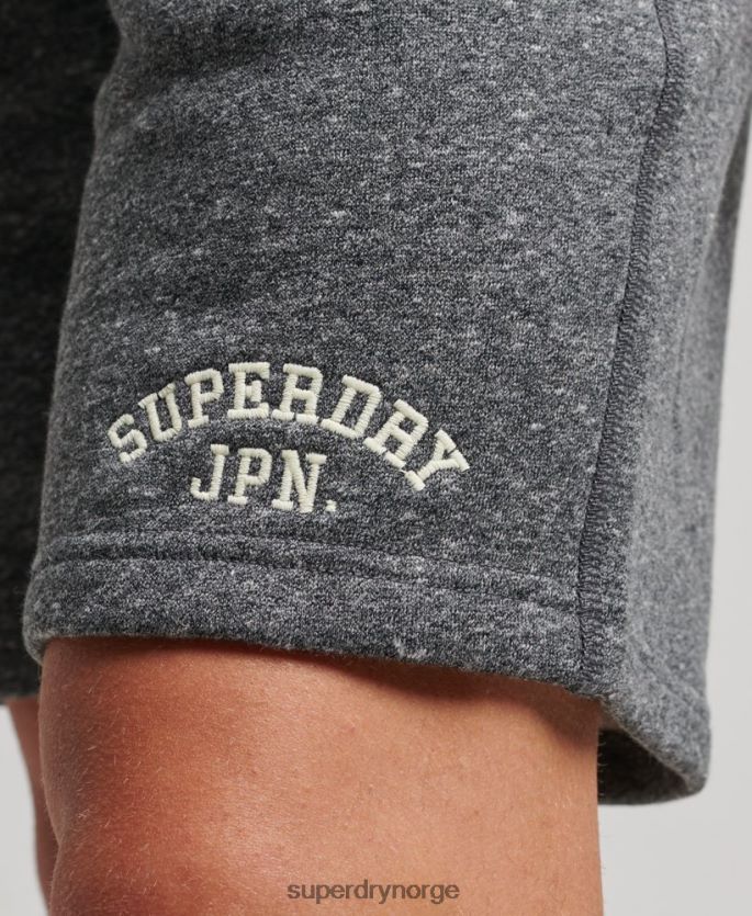 Superdry mørk grå klær 86P46D332 vintage treningsshorts menn