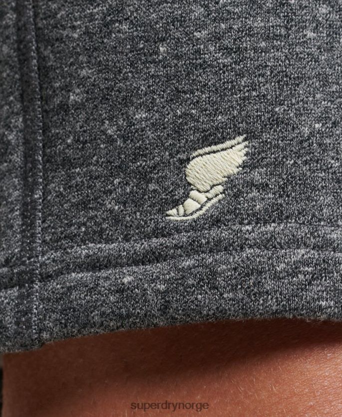 Superdry mørk grå klær 86P46D332 vintage treningsshorts menn