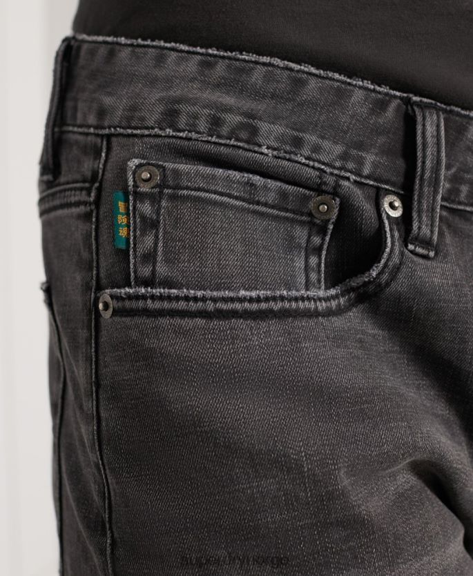 Superdry mørk grå klær 86P46D369 slanke shorts menn