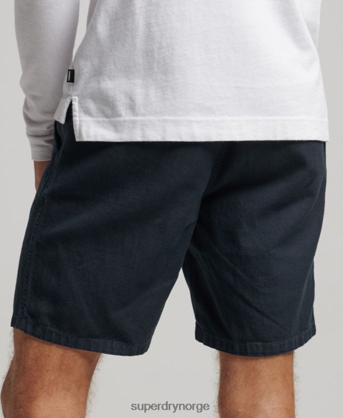 Superdry marinen klær 86P46D257 vintage overfarget shorts menn