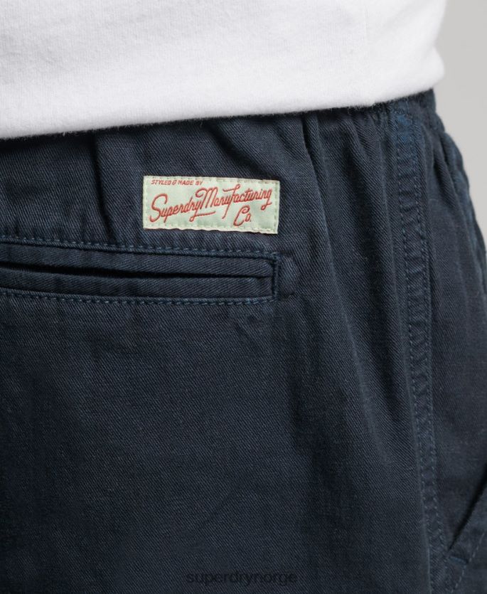 Superdry marinen klær 86P46D257 vintage overfarget shorts menn