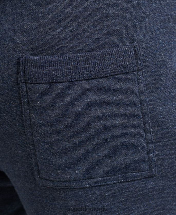Superdry marinen klær 86P46D311 jerseyshorts med vintage logo i økologisk bomull menn