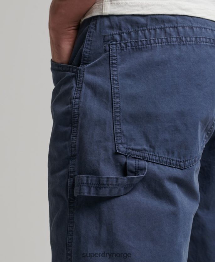 Superdry marinen klær 86P46D358 vintage snekkershorts i økologisk bomull menn