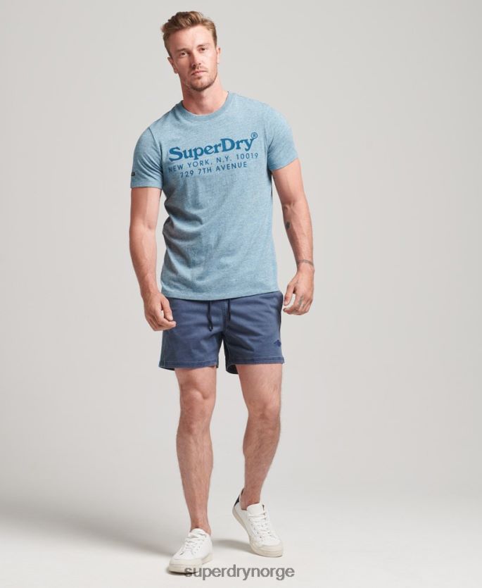 Superdry marinen klær 86P46D377 vintage stripe shorts menn