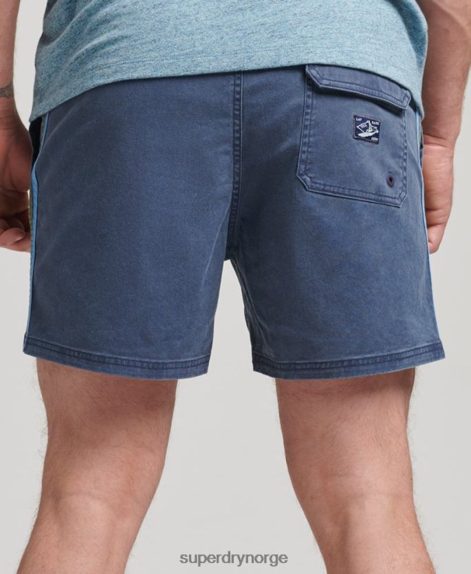 Superdry marinen klær 86P46D377 vintage stripe shorts menn