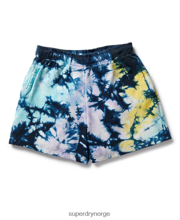 Superdry multi klær 86P46D337 tie dye svette shorts menn