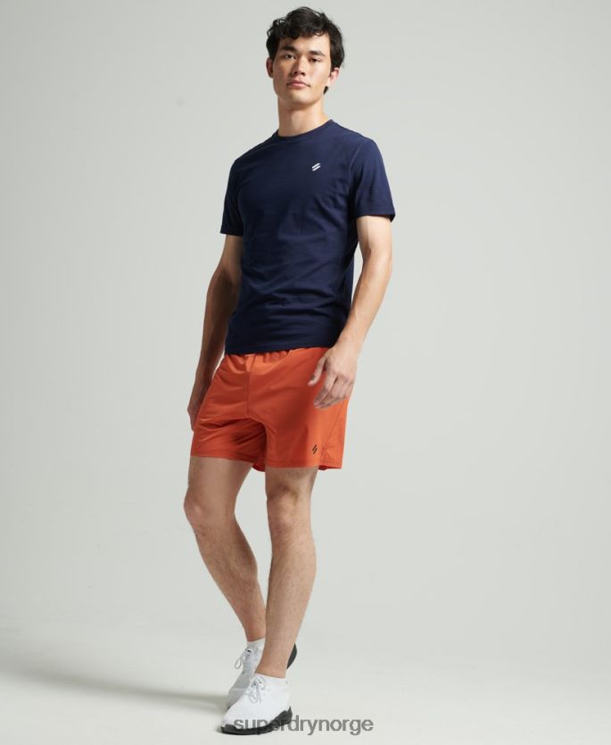 Superdry oransje klær 86P46D5359 kjøre premium shorts menn