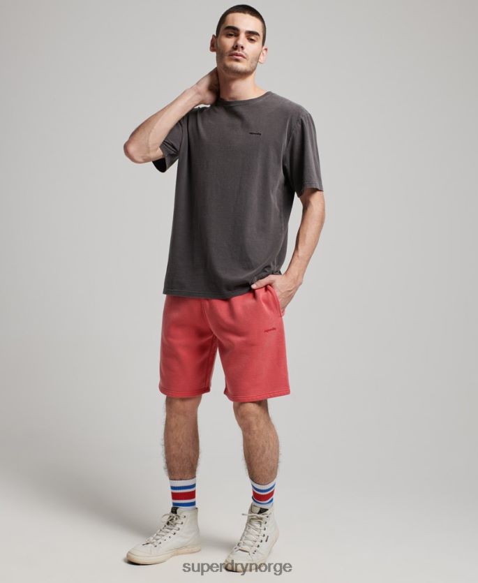 Superdry rød klær 86P46D302 vintage mark shorts menn