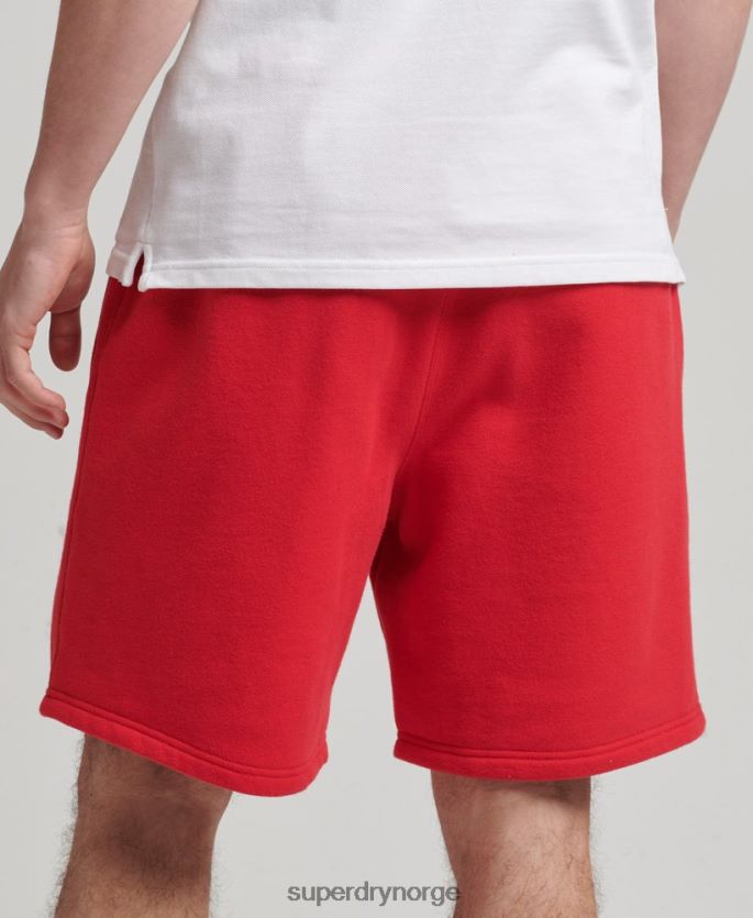 Superdry rød klær 86P46D366 kode applikasjon sweatshorts menn