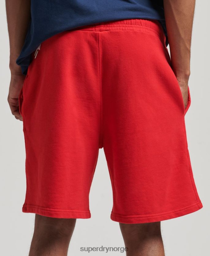 Superdry rød klær 86P46D367 kode kjerne sportsshorts menn