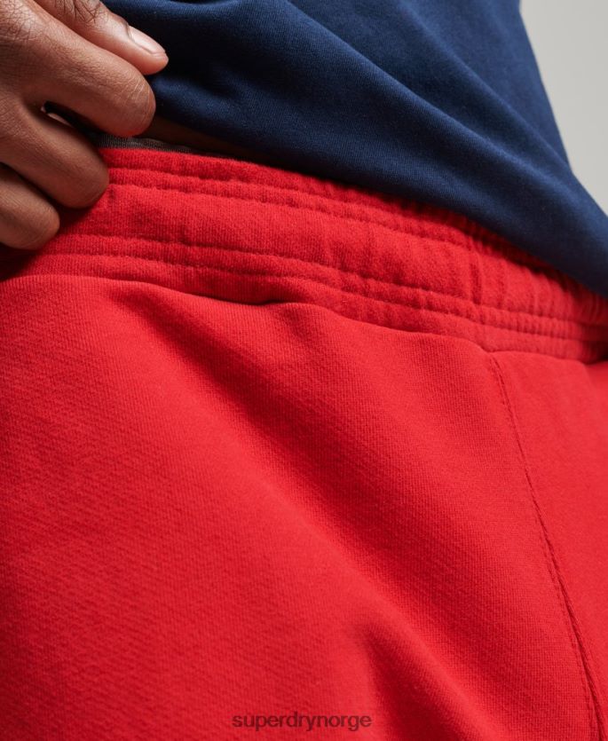 Superdry rød klær 86P46D367 kode kjerne sportsshorts menn