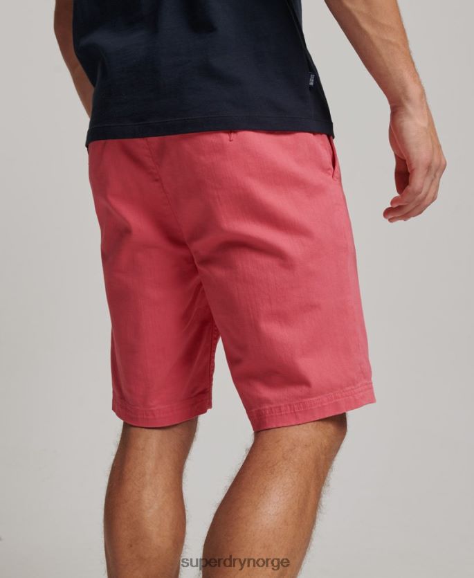 Superdry rosa klær 86P46D71 offiser chino shorts menn
