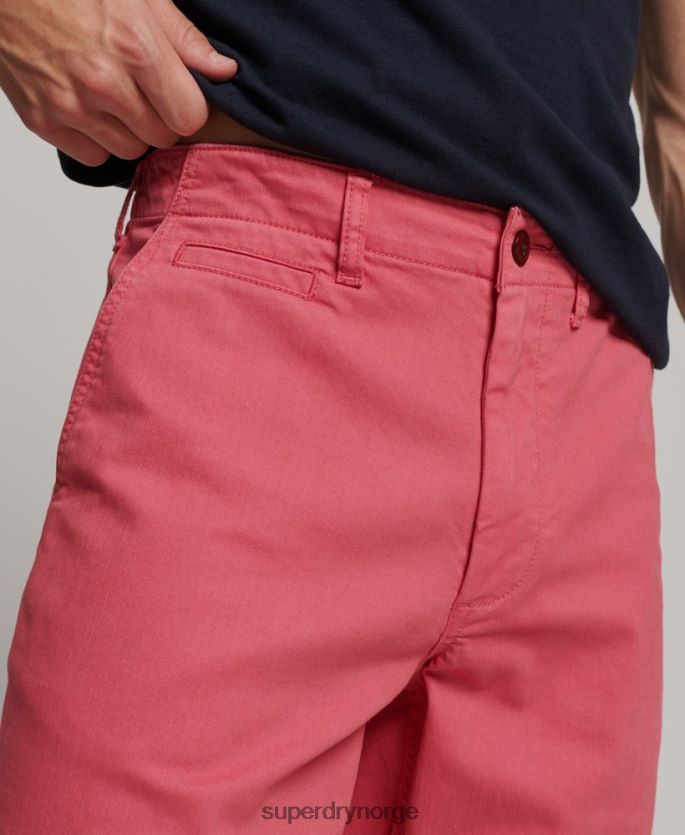 Superdry rosa klær 86P46D71 offiser chino shorts menn