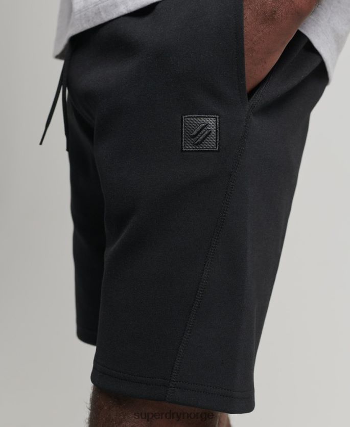 Superdry svart klær 86P46D313 kode tech shorts menn