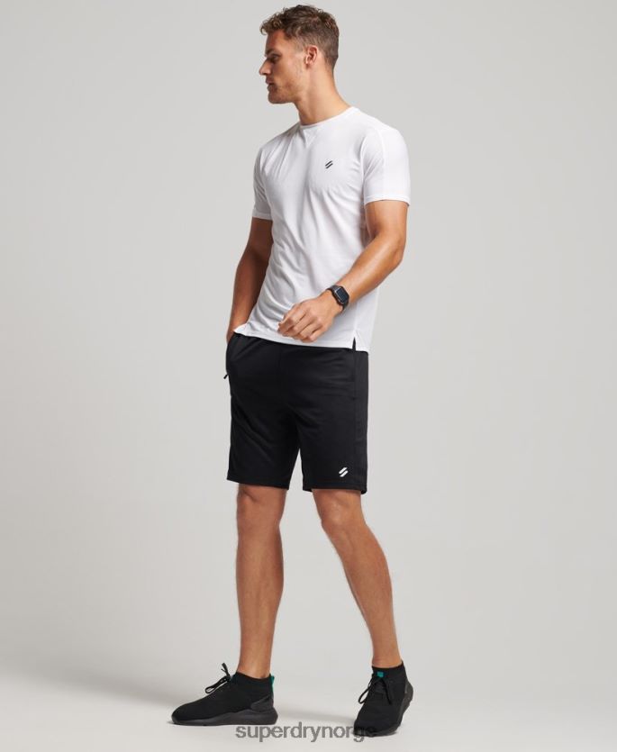 Superdry svart klær 86P46D316 core avslappet shorts menn