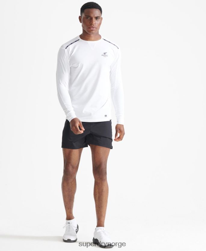 Superdry svart klær 86P46D5364 kjøre premium shorts menn
