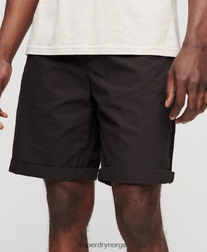 Superdry svart klær 86P46D87 snekkershorts menn