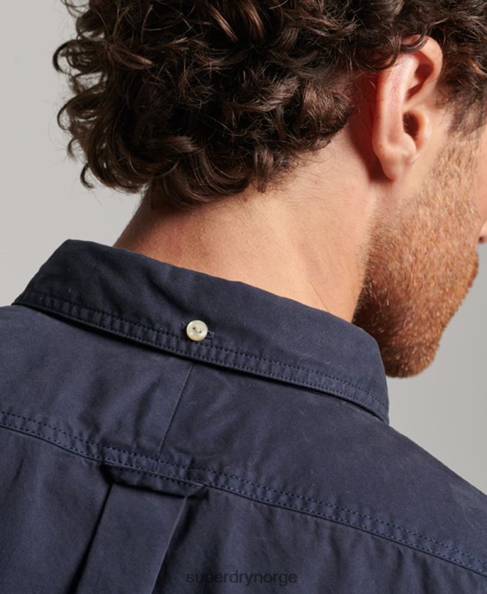 Superdry marinen klær 86P46D148 merchant store - langermet skjorte menn