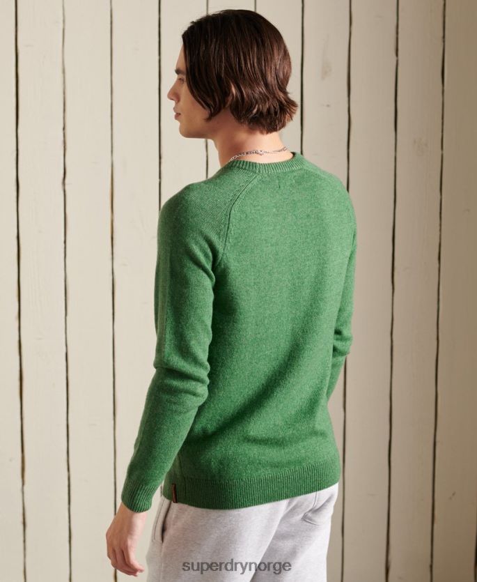 Superdry grønn klær 86P46D5283 harlo crew jumper menn