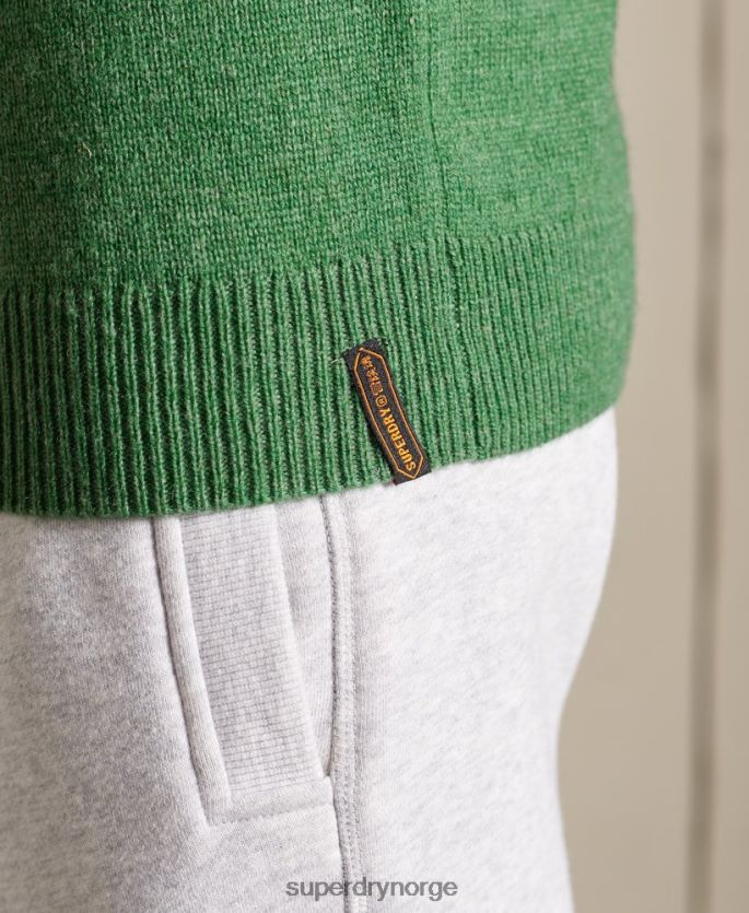 Superdry grønn klær 86P46D5283 harlo crew jumper menn