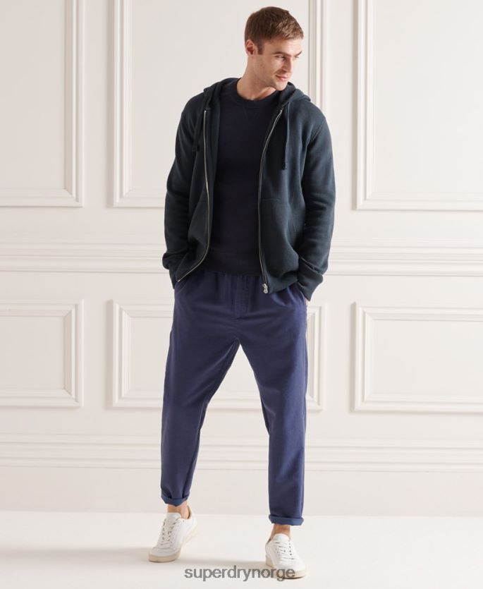 Superdry marinen klær 86P46D1362 essensiell genser i bomull menn