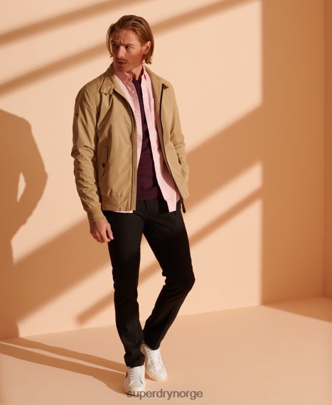 Superdry rød klær 86P46D1351 orange label crew jumper menn