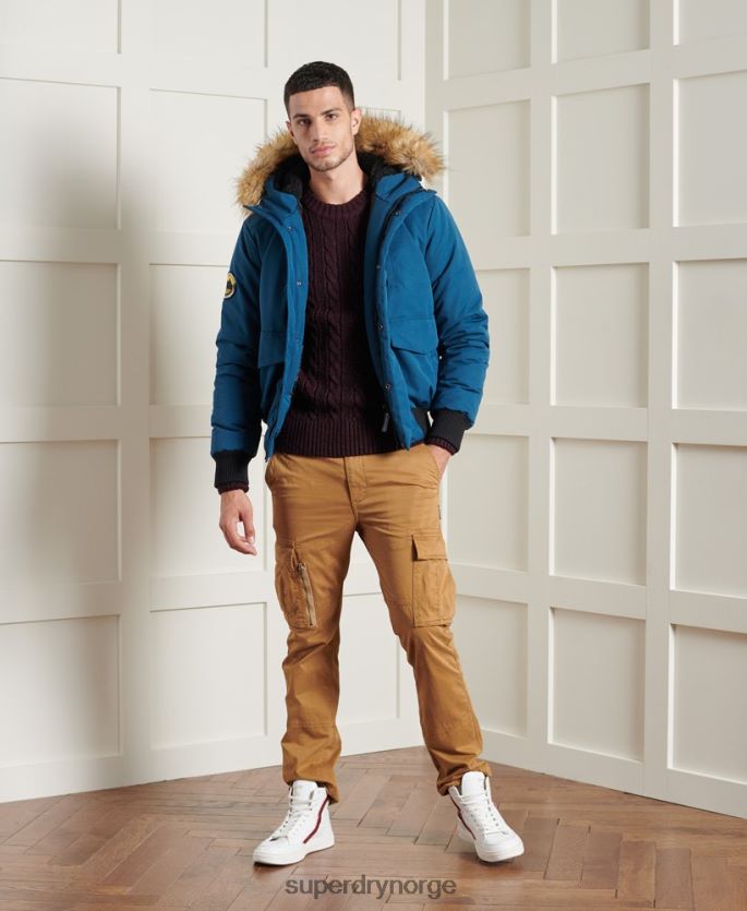 Superdry rød klær 86P46D5347 jacob crew jumper menn