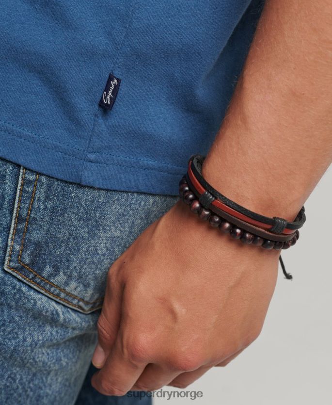 Superdry blå klær 86P46D4850 vintage sign writer t-skjorte menn