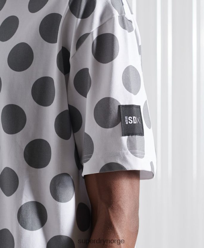 Superdry grå klær 86P46D4965 sdx tokyo grafisk t-skjorte i begrenset opplag menn