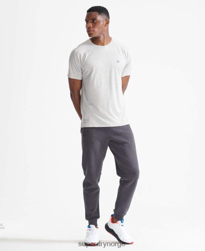 Superdry hvit klær 86P46D5407 train premium kortermet t-skjorte menn