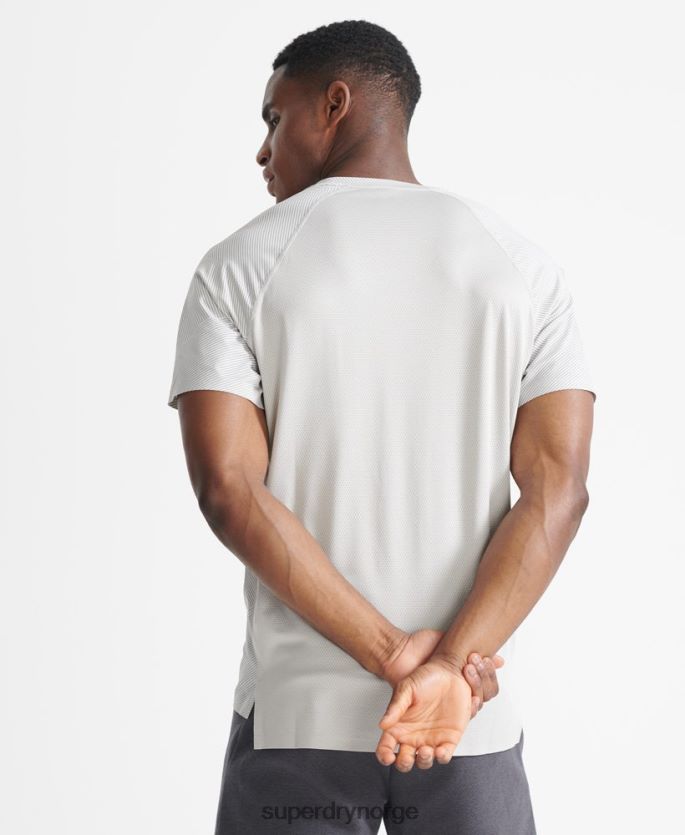 Superdry hvit klær 86P46D5407 train premium kortermet t-skjorte menn