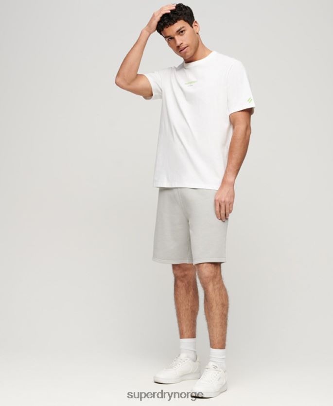 Superdry hvit klær 86P46D79 sportsklær t-skjorte menn