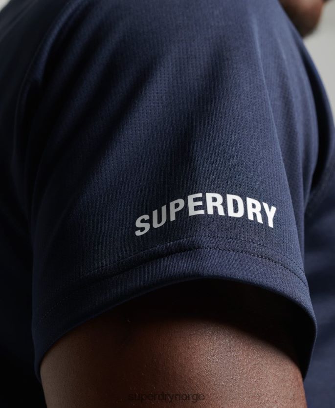 Superdry marinen klær 86P46D1416 train active kortermet t-skjorte menn