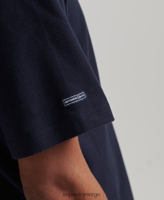 Superdry marinen klær 86P46D4811 cooper retro grafisk t-skjorte fra 70-tallet menn