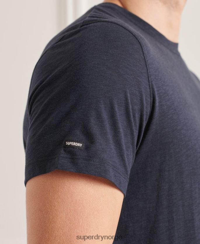 Superdry marinen klær 86P46D4871 t-skjorte med rund hals i økologisk bomull menn