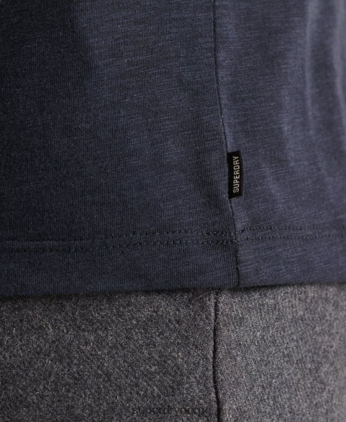Superdry marinen klær 86P46D4871 t-skjorte med rund hals i økologisk bomull menn