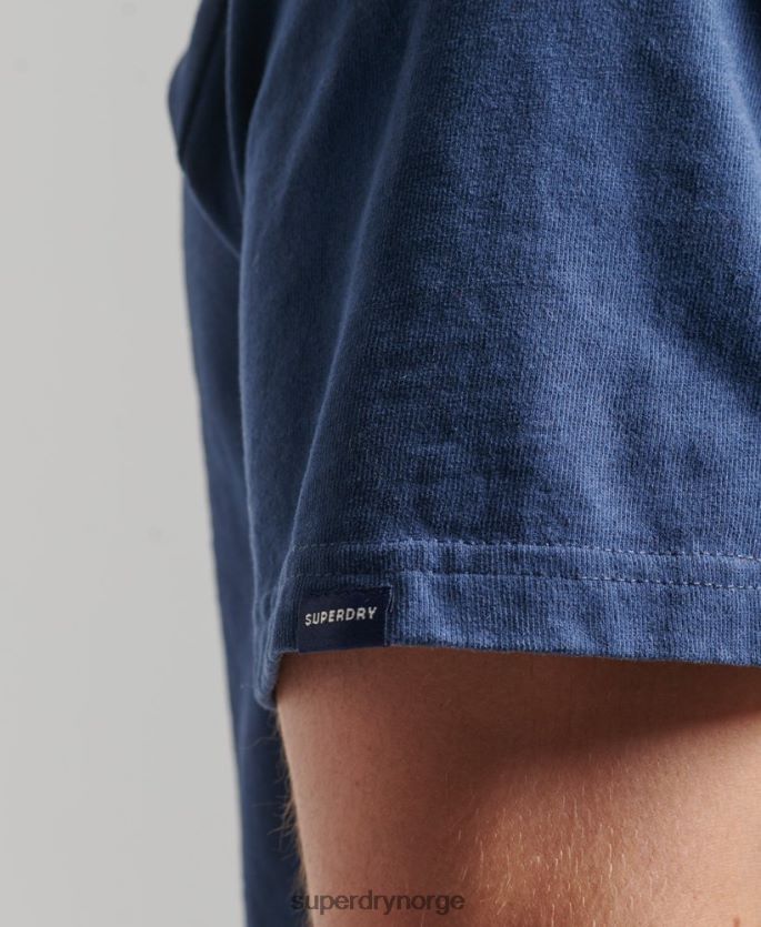 Superdry marinen klær 86P46D4896 vintage logo arv t-skjorte menn