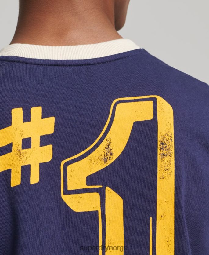 Superdry marinen klær 86P46D4914 vintage min generasjons t-skjorte menn